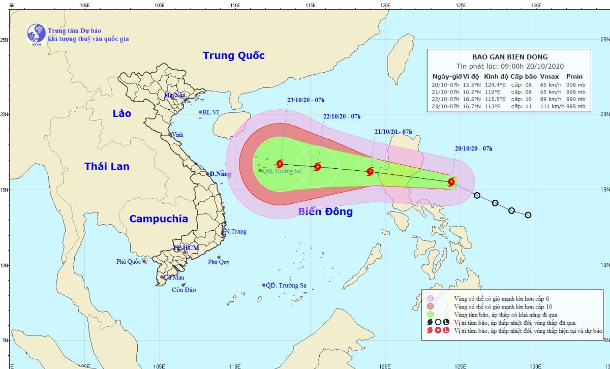 Huy động hơn 250.000 người sẵn sàng ứng phó bão số 8